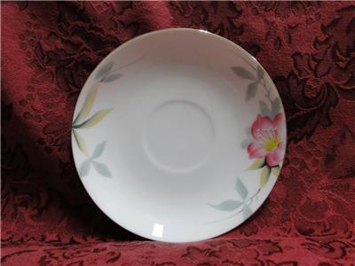 Noritake Azalea, 19322, White w/ Pink Flowers: Cup & Saucer Set (s), 2" Tall