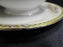 Meito Floral w/ Green Trim, Gold Edge: Gravy Boat w/Attached Underplate, As Is