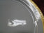 Hutschenreuther HUT99 White w/ Encrusted Gold, Gold Verge: Luncheon Plate (s)