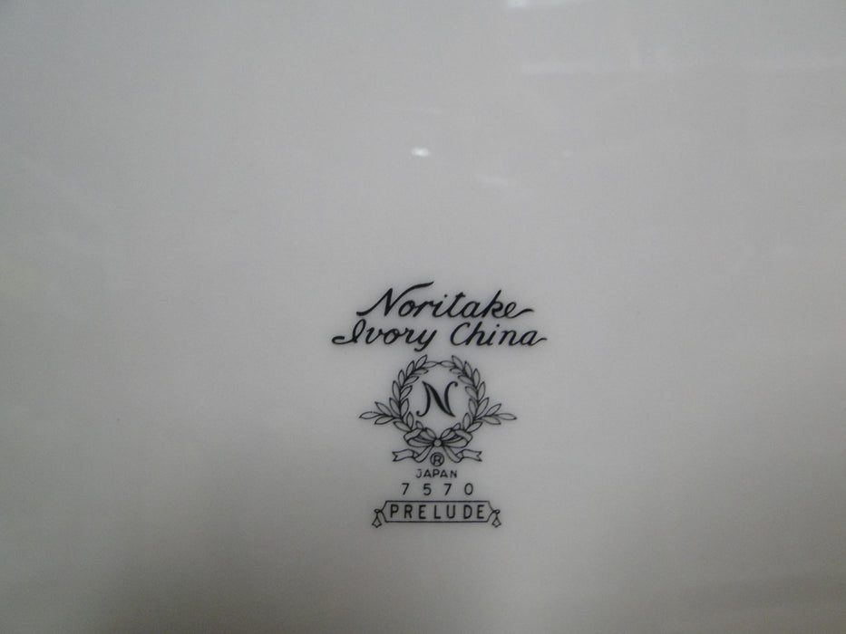 Noritake Prelude, 7570, Black Scroll & Fan Band: Dinner Plate (s), 10 5/8"
