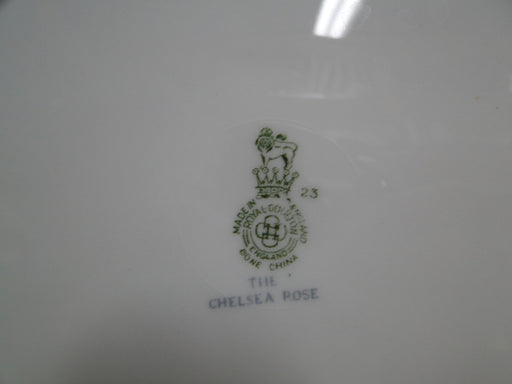 Royal Doulton The Chelsea Rose, Gray Scroll, Floral: Bread Plate (s), 6 1/8"