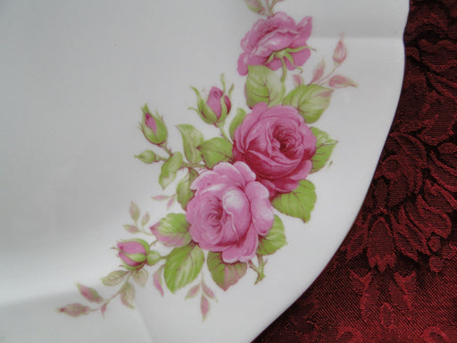 Adderley 7055, Pink Roses w/ Gold Trim: Bread Plate (s), 6"
