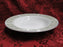 Mikasa Chapel, Green Bells on White, Platinum: Rim Soup Bowl (s), 8 3/8"