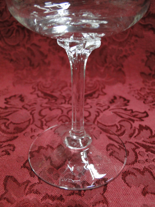 Lenox Intrigue Crystal, Gold Trim: Wine (s), 6 3/8" Tall